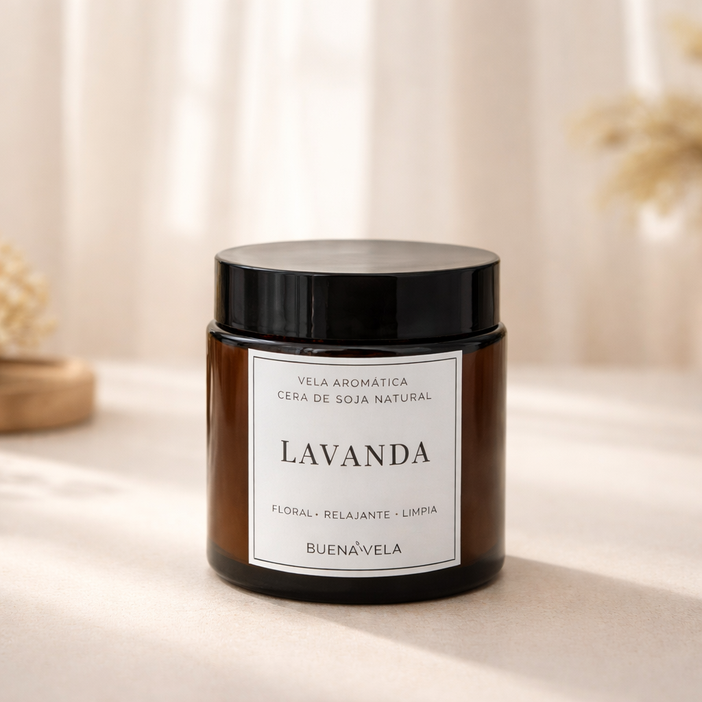 Vela Aromática - Lavanda