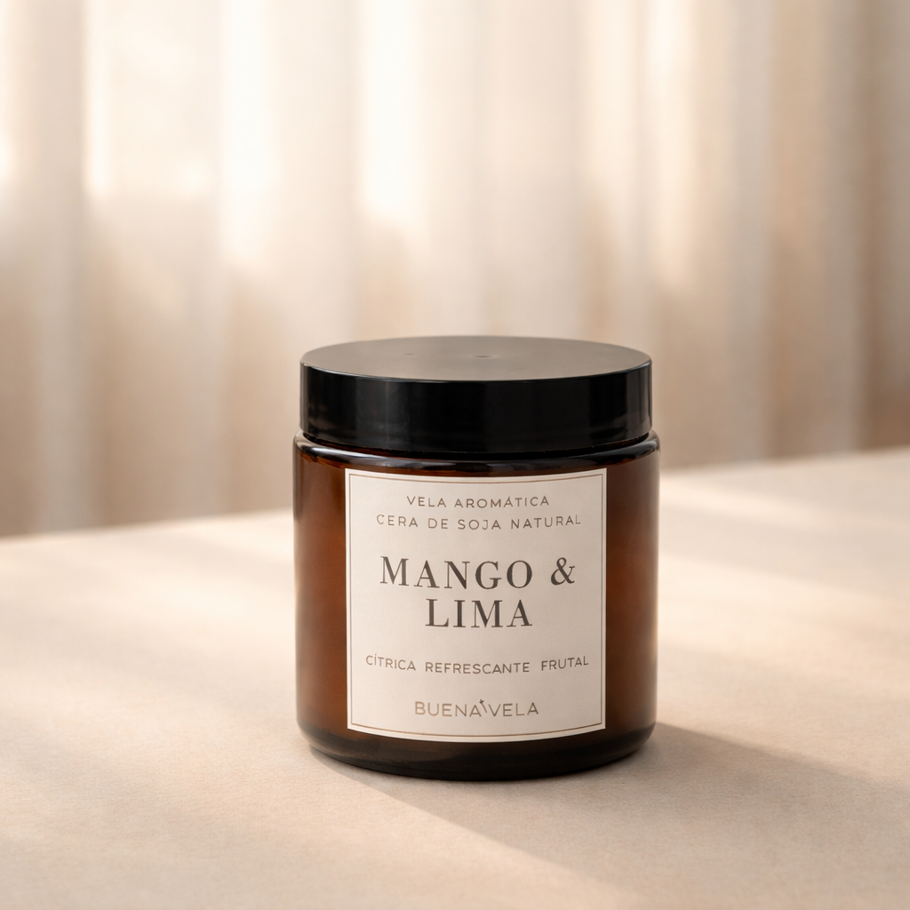 Vela Aromática - Mango & Lima
