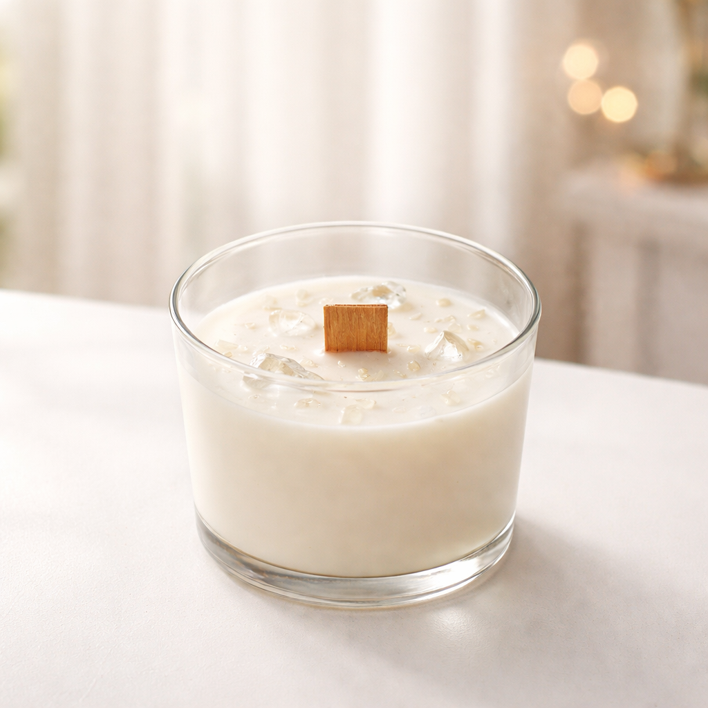 Vela Minerales - Cuarzo Blanco